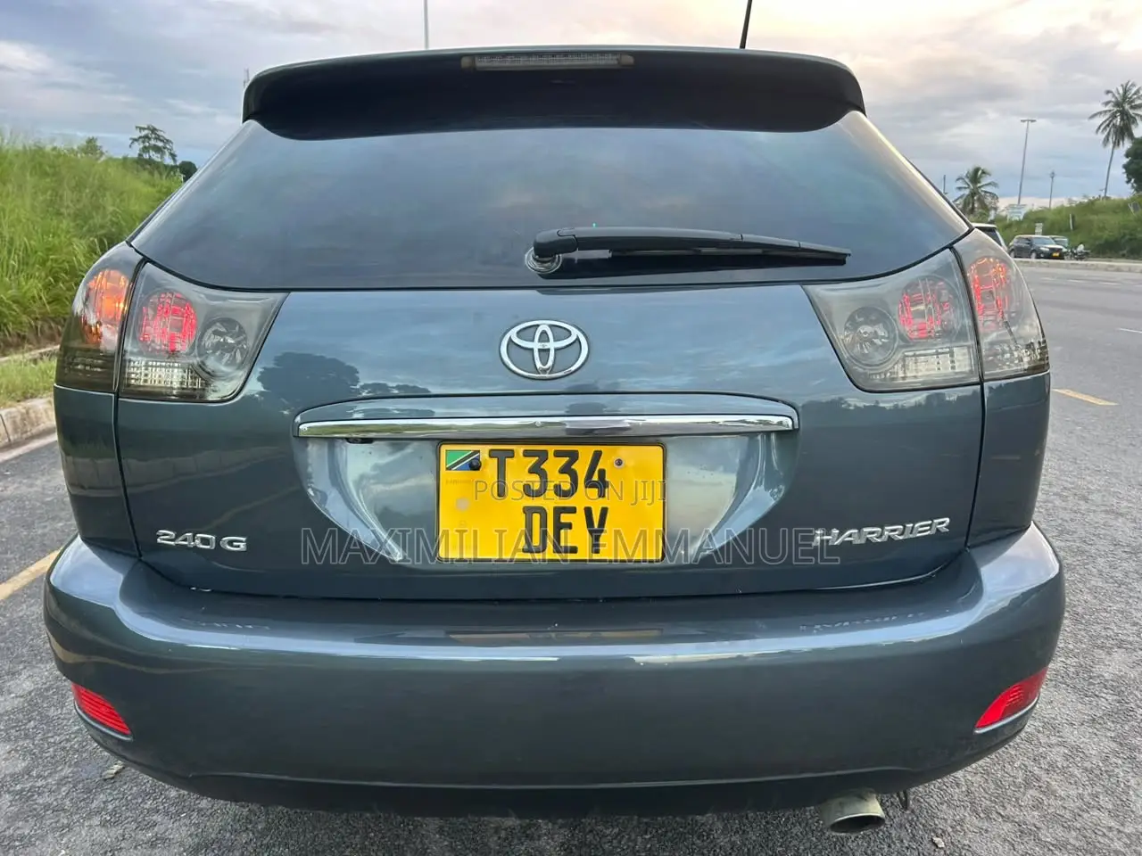 Toyota Harrier 2007 Gray