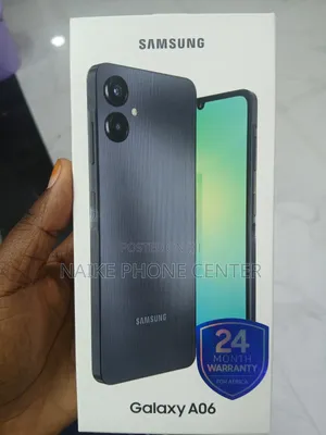 New Samsung Galaxy A06 64 GB Black