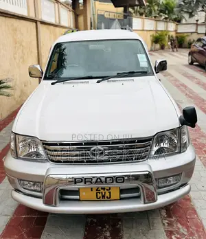 Toyota Land Cruiser Prado 1999 Silver