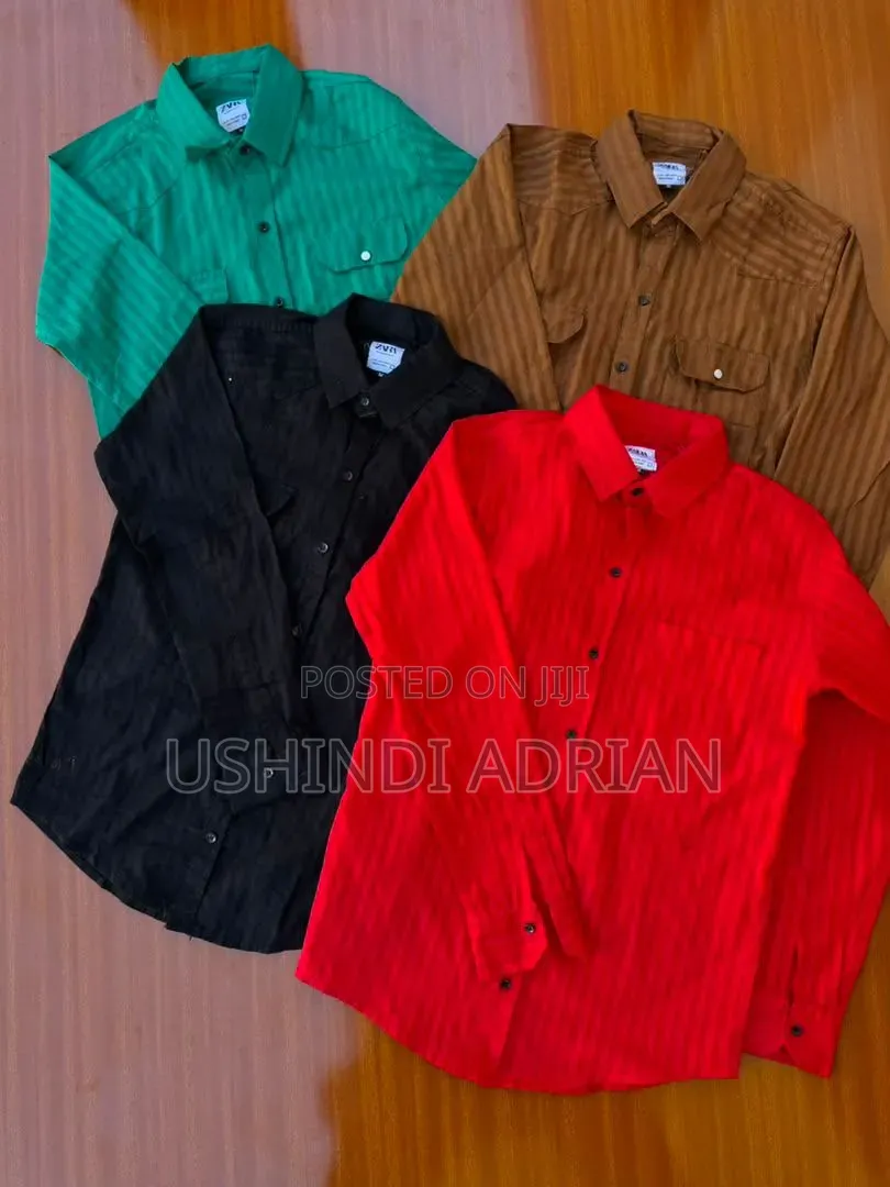 Zara Linen Shirts Collection