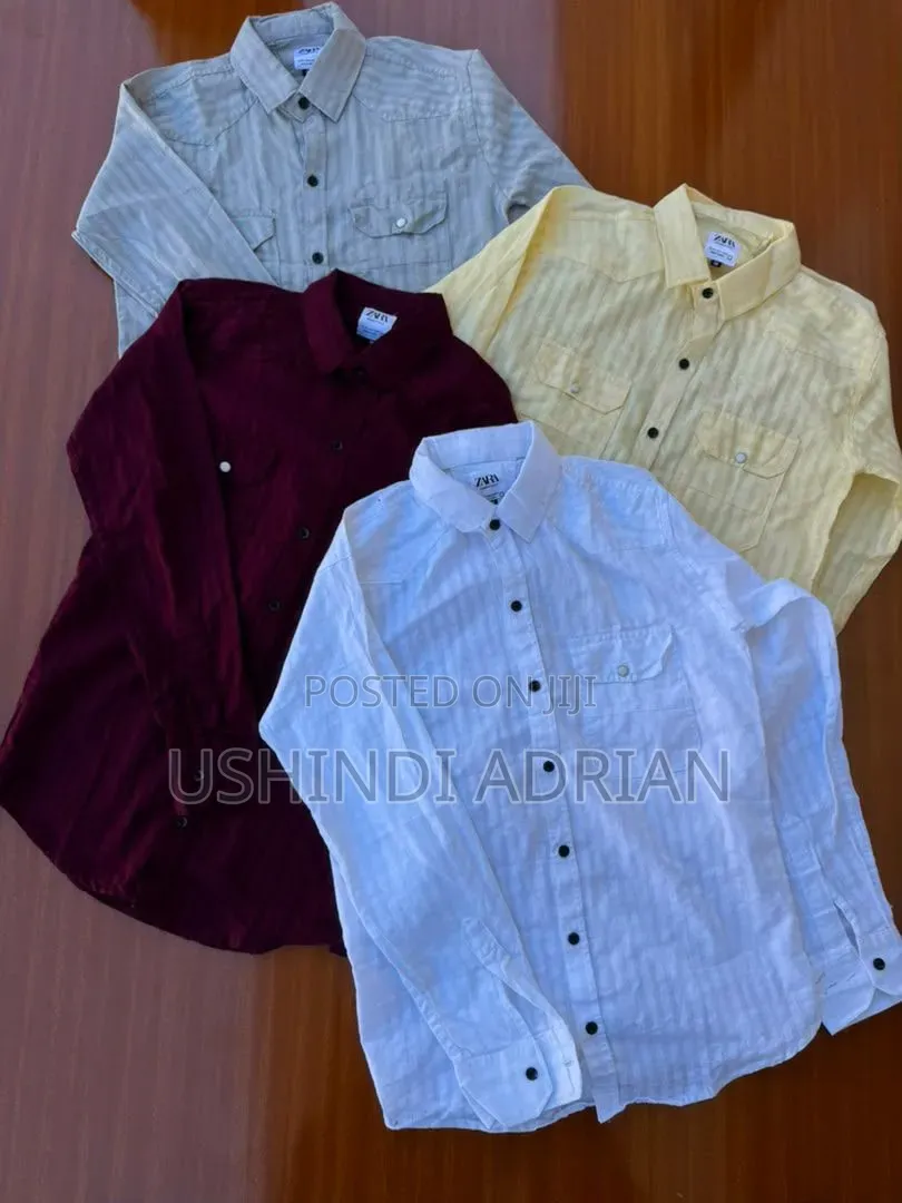 Zara Linen Shirts Collection