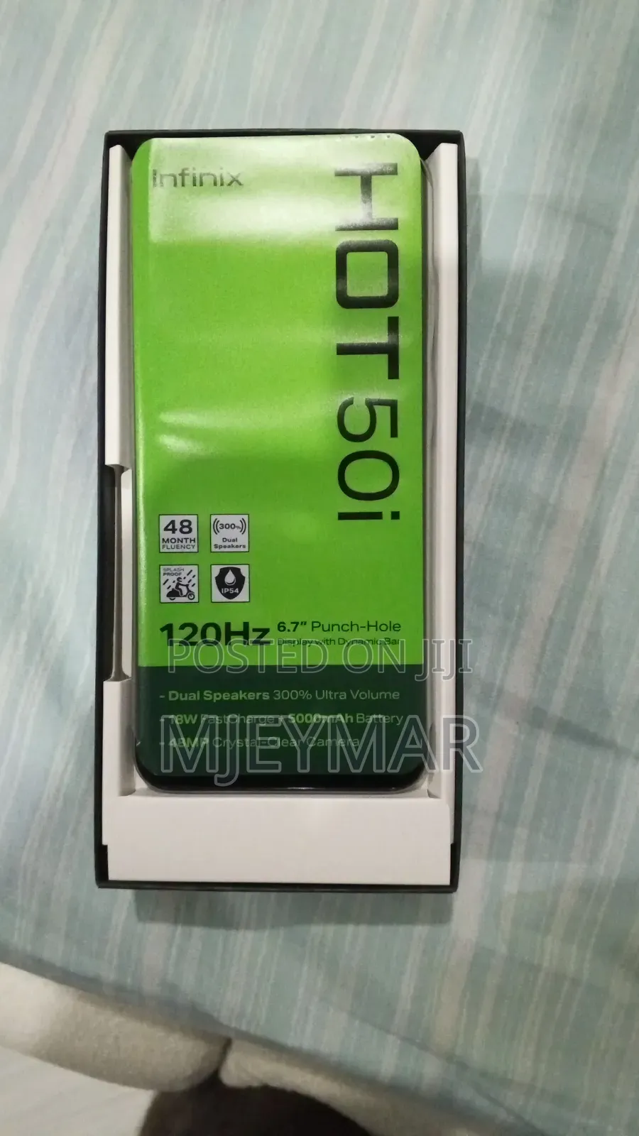 New Infinix Hot 50i 128 GB Silver