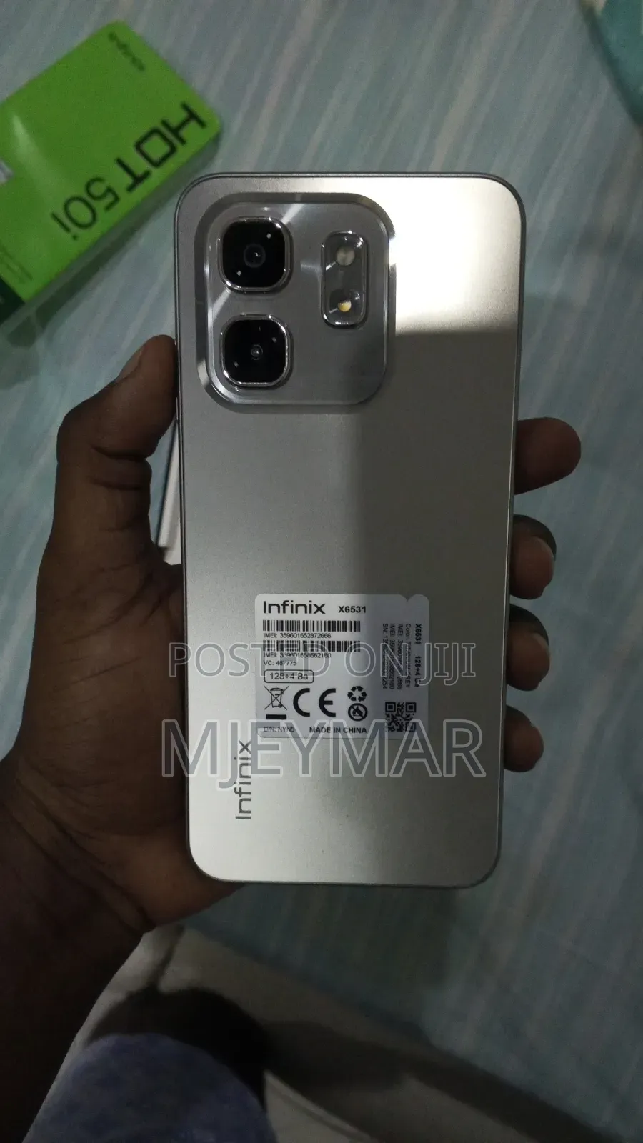 New Infinix Hot 50i 128 GB Silver