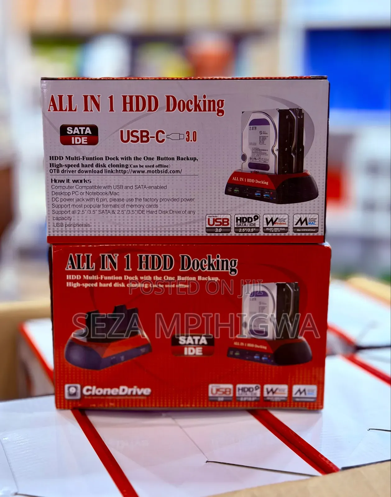 All in 1 HDD Docking 875