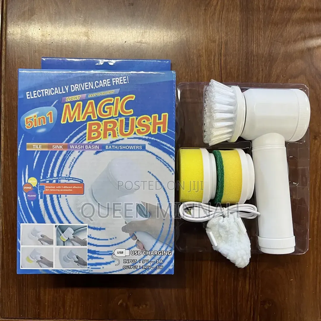 5-in-1 Electric "Magic Brush" Cleaning Tool