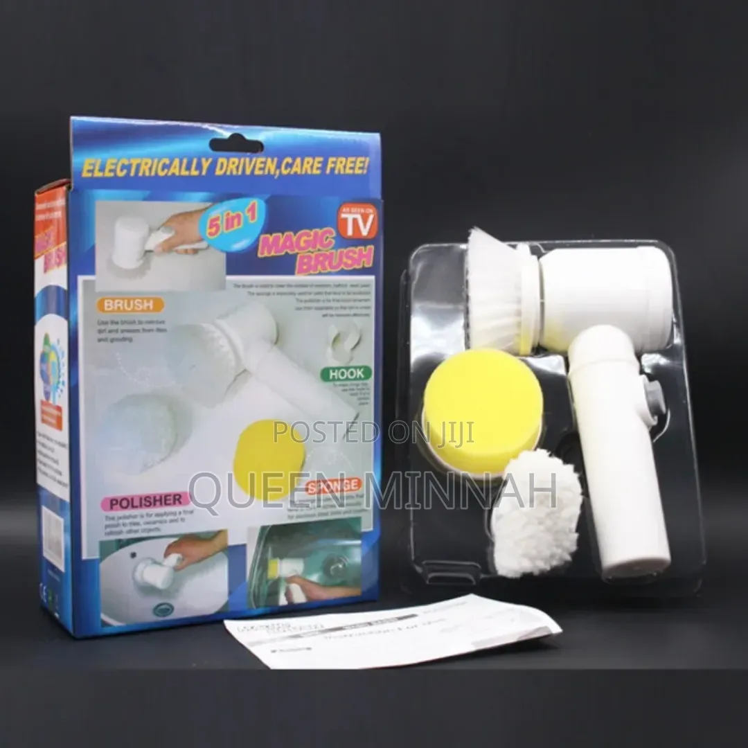 5-in-1 Electric "Magic Brush" Cleaning Tool