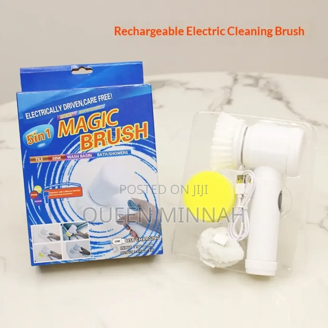 5-in-1 Electric "Magic Brush" Cleaning Tool