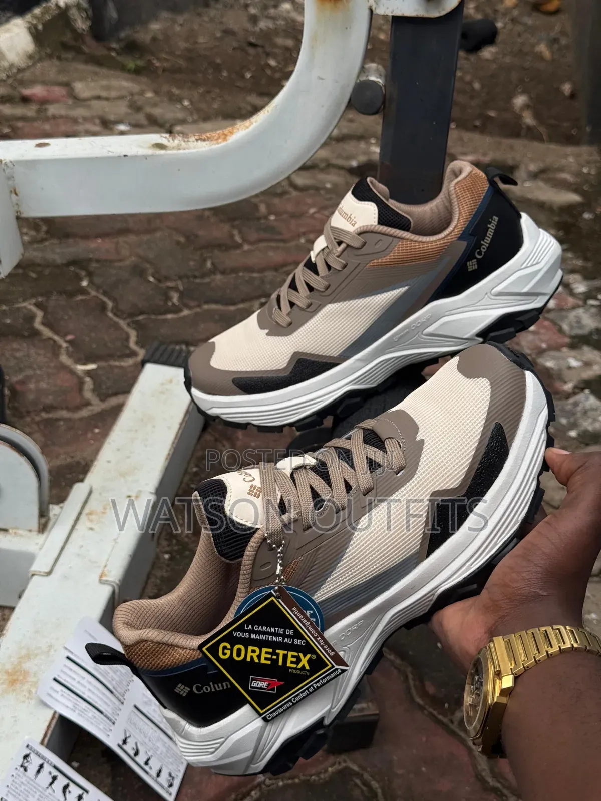 Five Colours Columbia Goretex Men's Leather Shoes or Sneakers