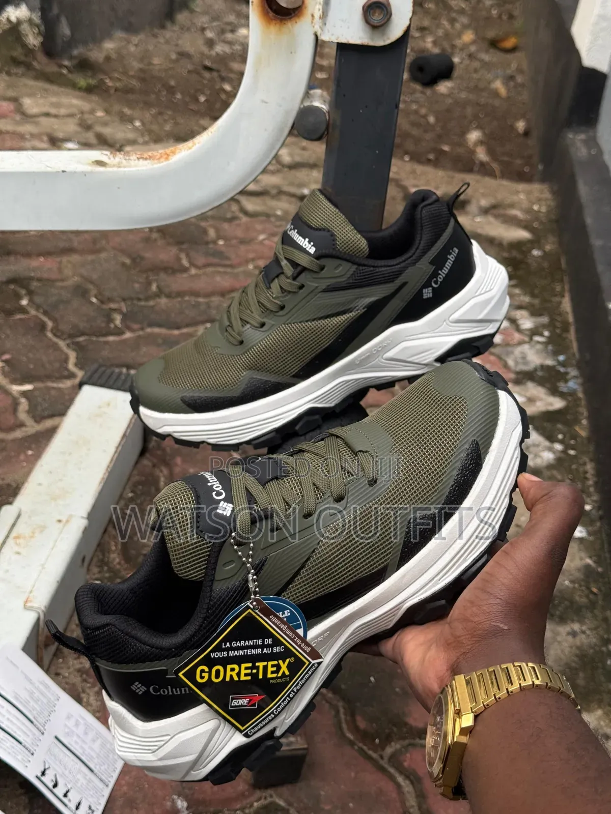 Five Colours Columbia Goretex Men's Leather Shoes or Sneakers