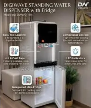 *Digiwave 3tap Water Dispenser With Fridge