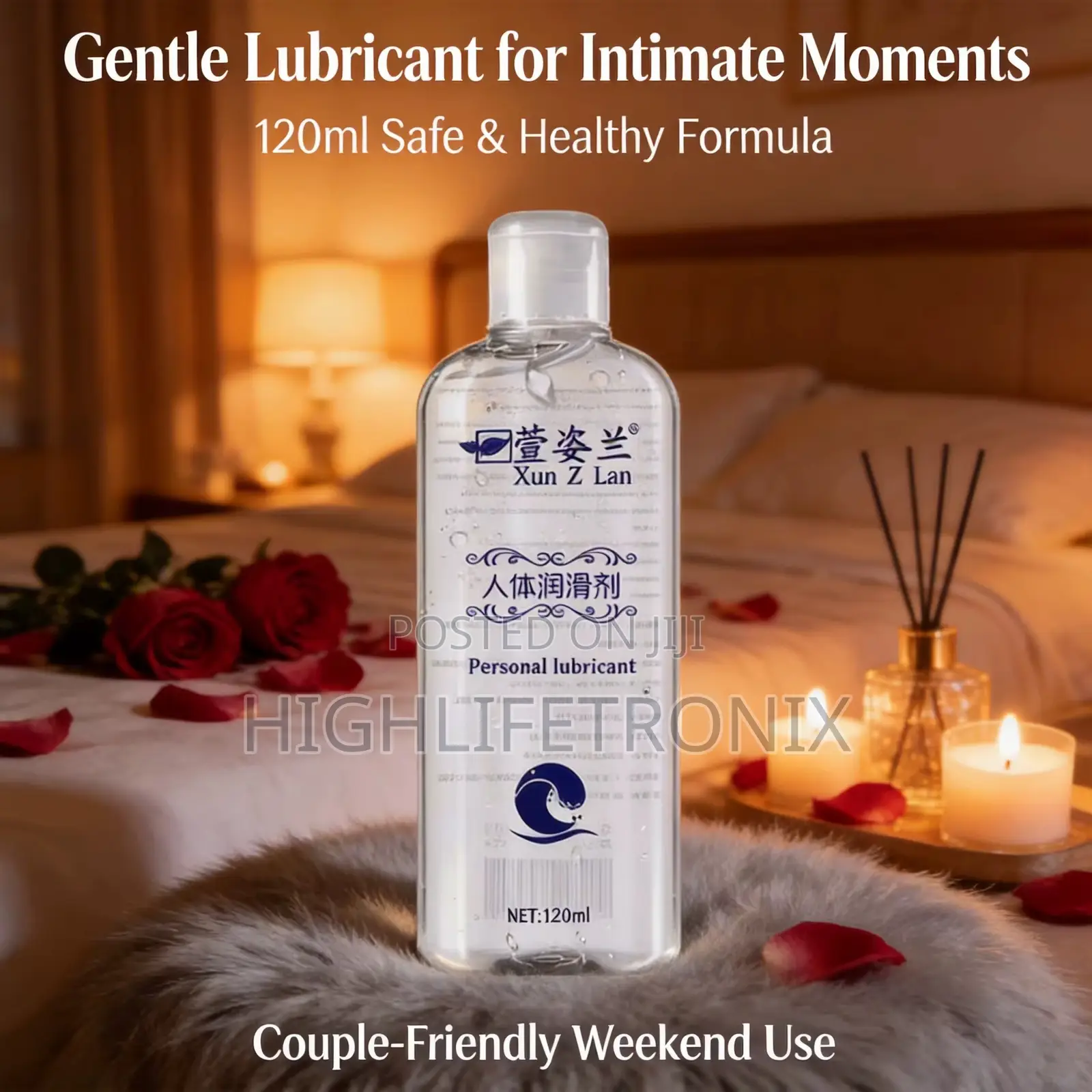 Xun Z Lan Personal Water Based Lube(Mafuta/Kilainishi) 120ml
