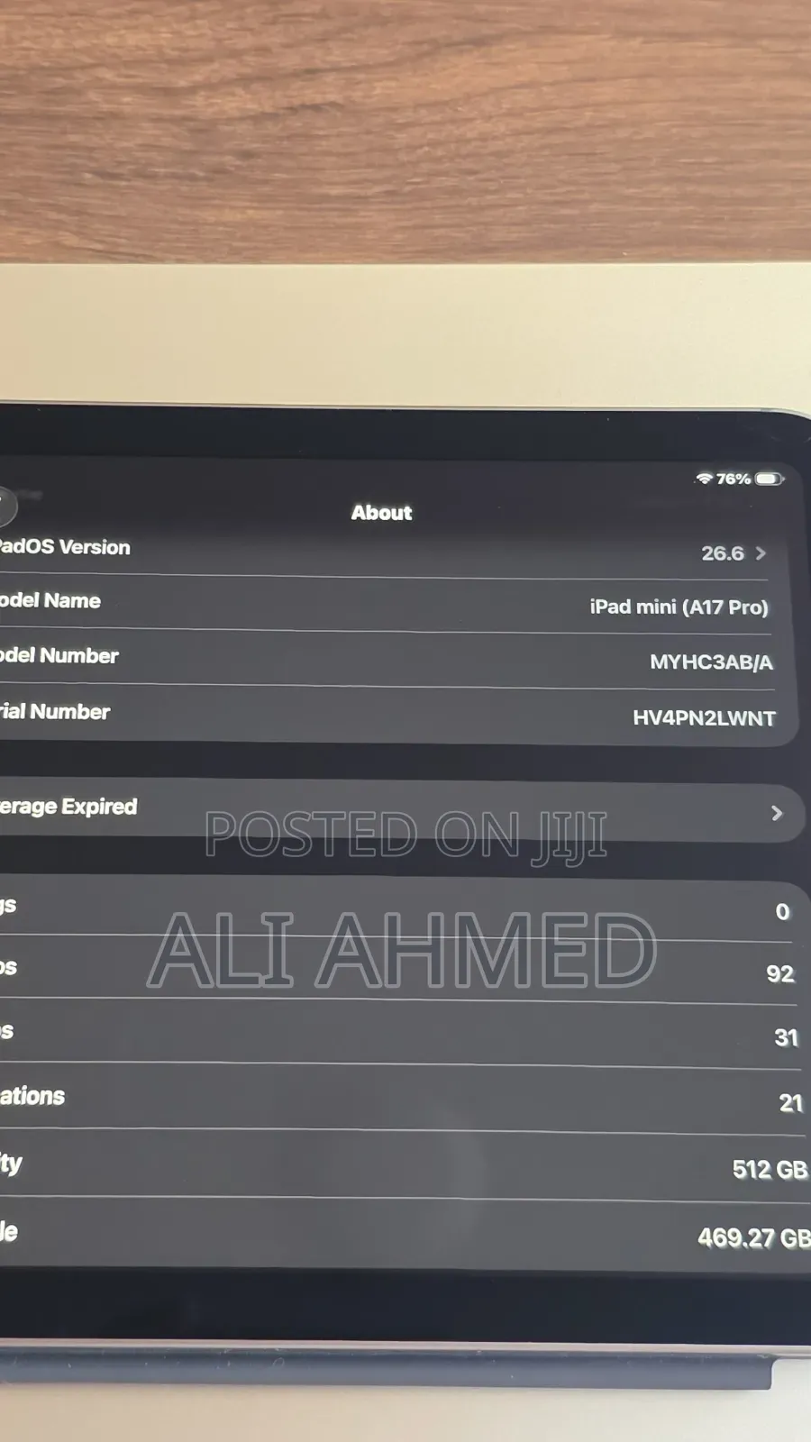 Apple iPad mini 7 512 GB Gray