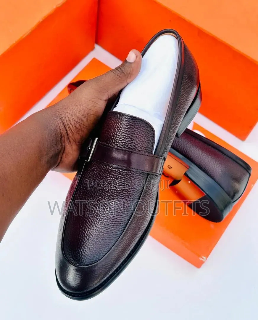 Two 2 Colours Men's Leather Shoes or Mocca Clarks Brand