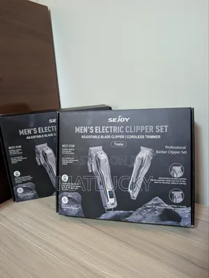 Chen Tesla Men's Electric Clipper Set