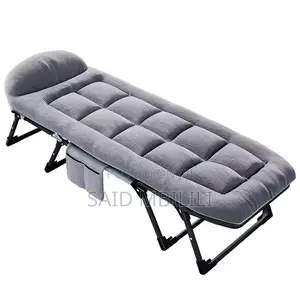 Folding Bed Easy Carrying Camping Cot Adjustable Portable Outdoor