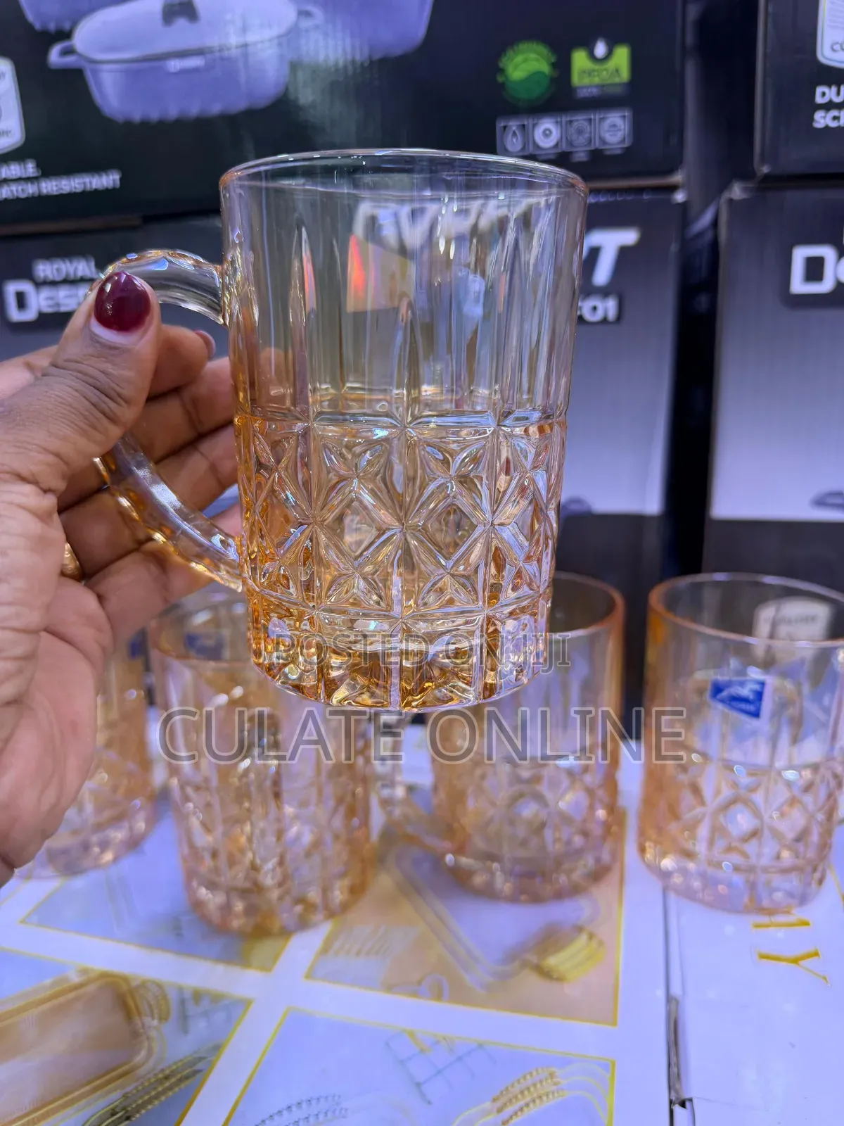 6pcs Glass Cups