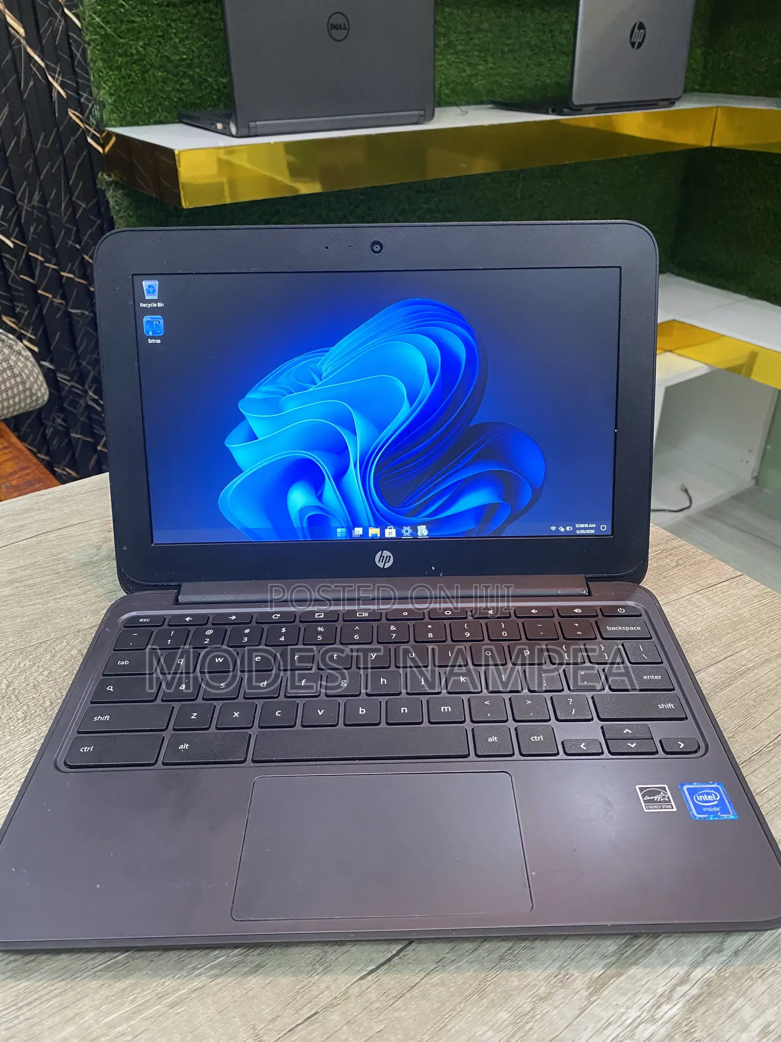 Laptop HP Chromebook 11 G5 EE 4GB Intel SSD 16 GB