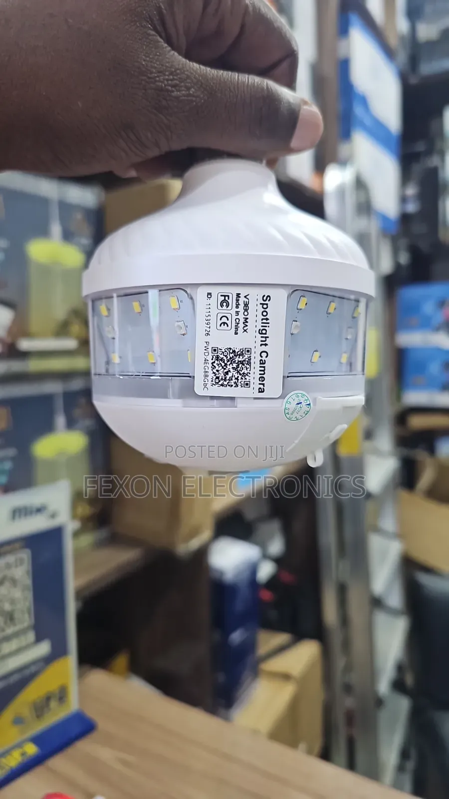 Spy Camera With Bulb/Fish Eye