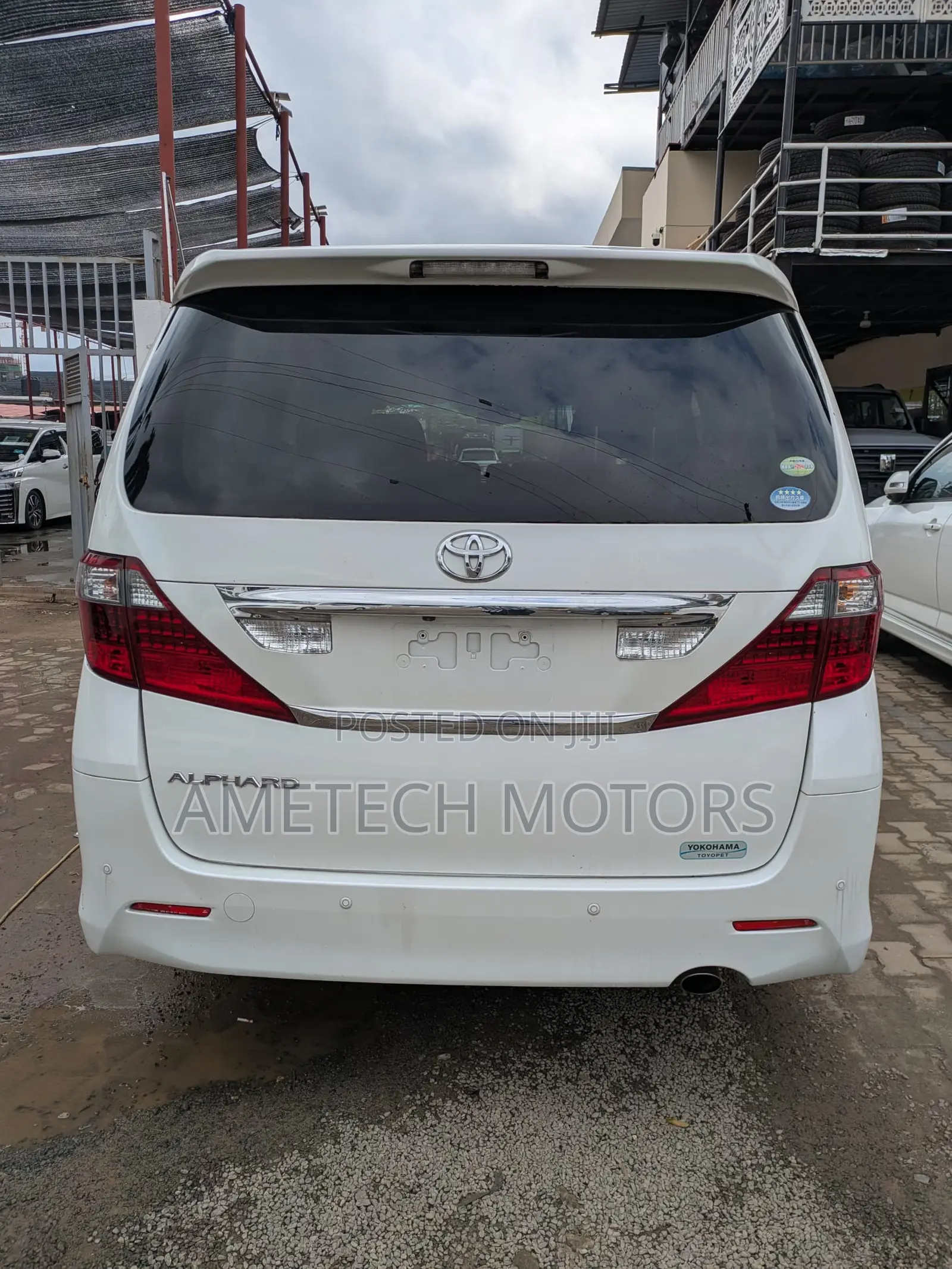 Toyota Alphard 2011 White