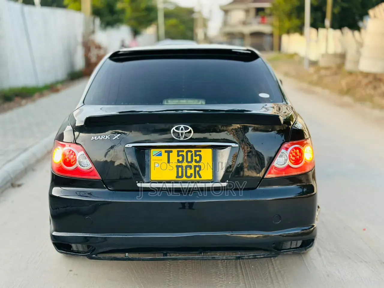 Toyota Mark X 2005 Black