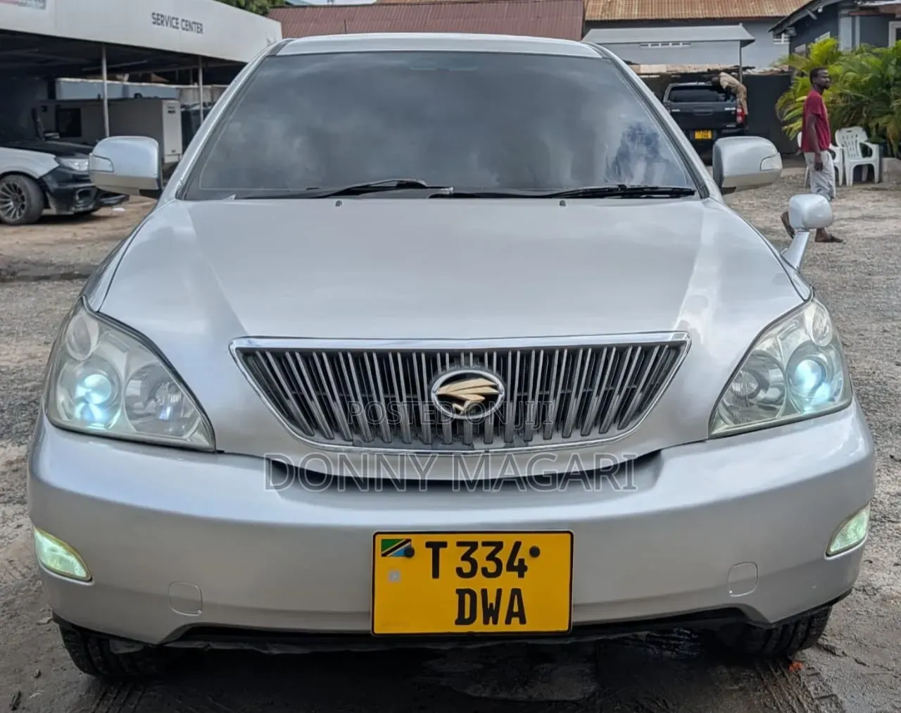 Toyota Harrier 2007 Silver
