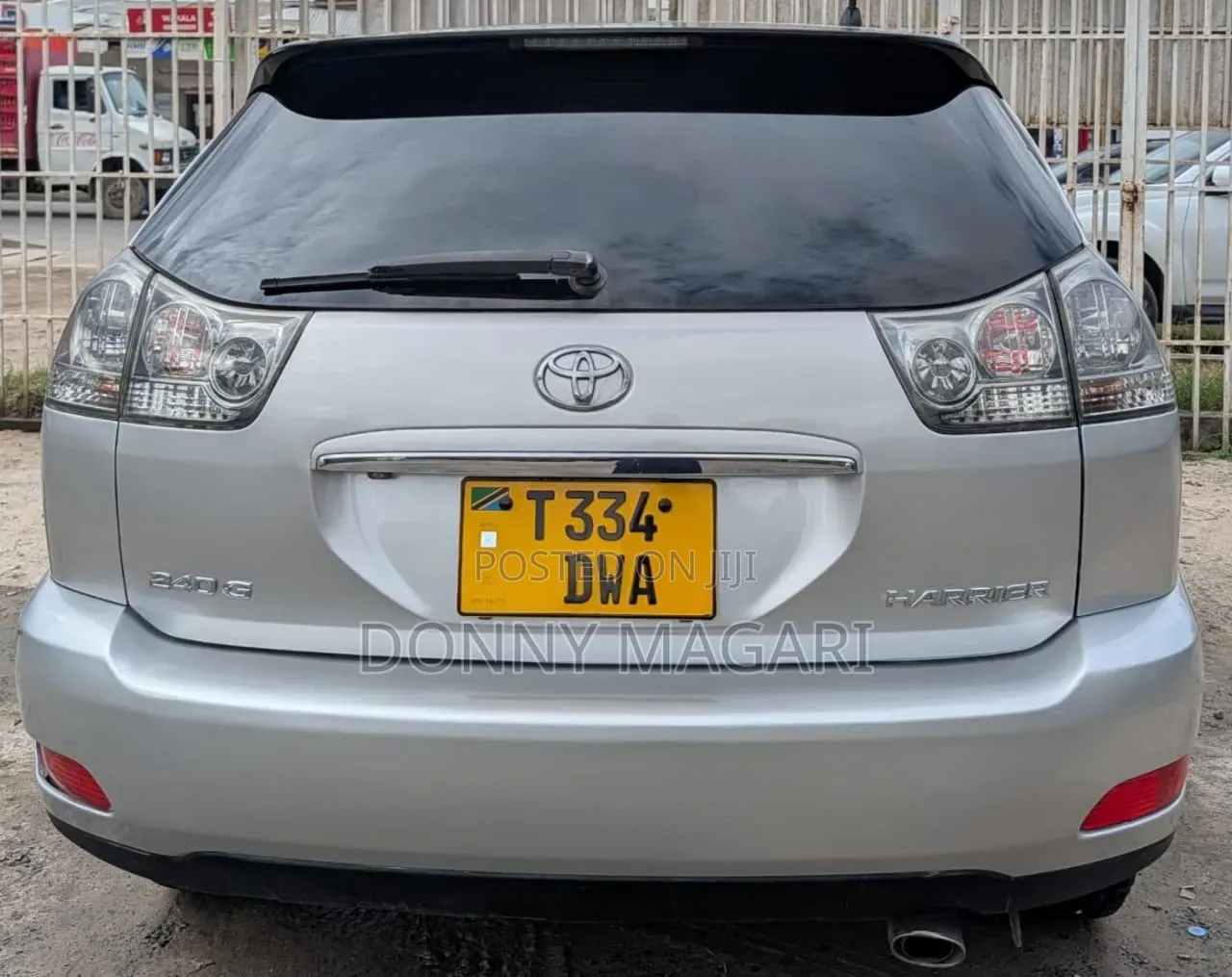 Toyota Harrier 2007 Silver
