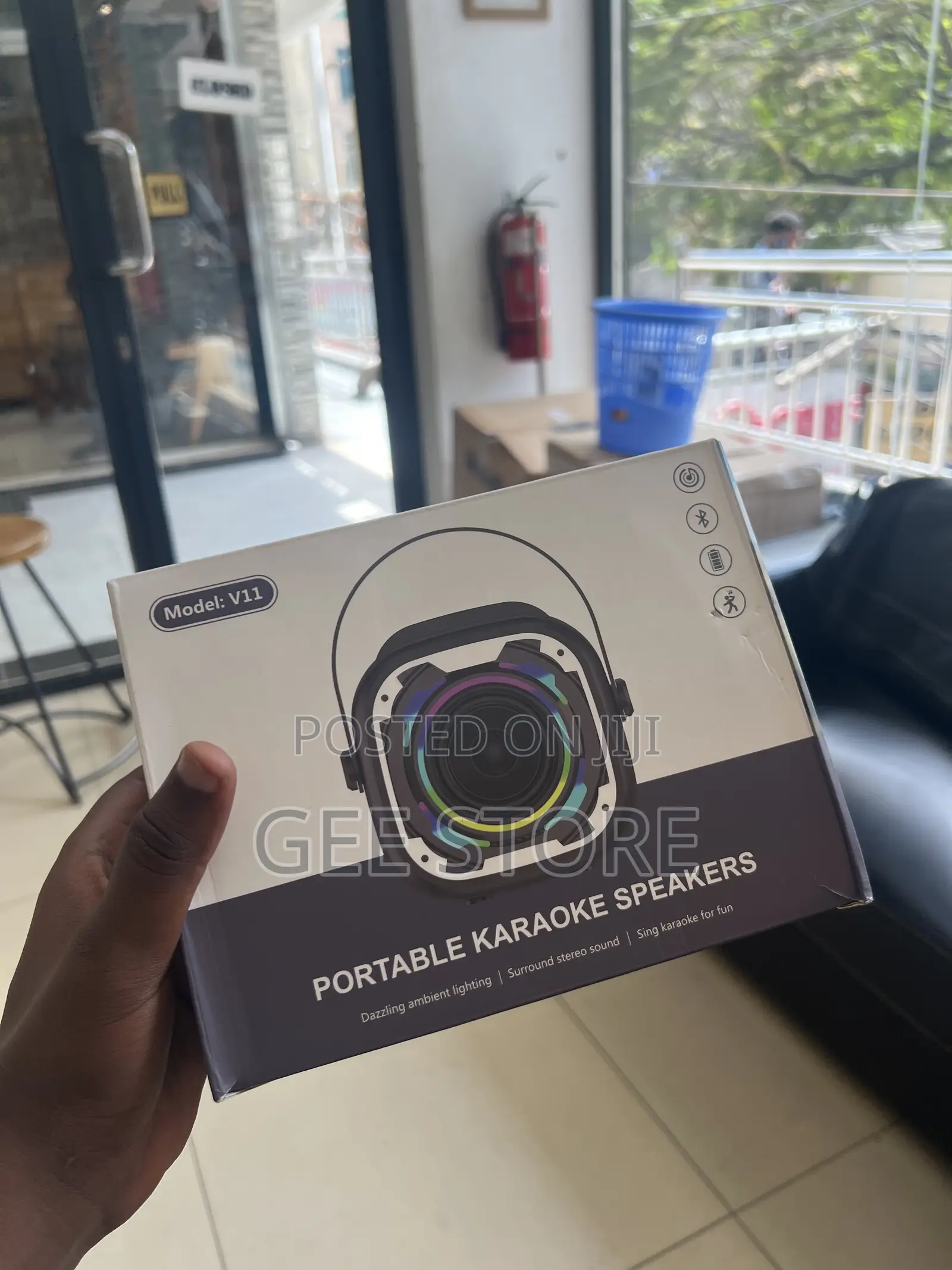 V11 Karaoke Portable Speaker