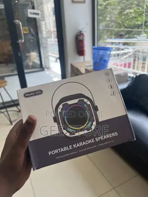 V11 Karaoke Portable Speaker