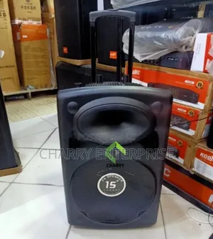 Kodtec Powerful Rechargeable Pa Speaker 15" Inch With Wireless Mic