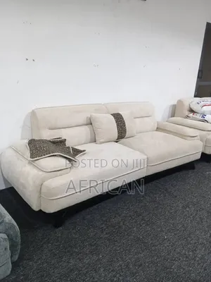 Sofa Seti Ya Watu Saba Single Line 3,2,1,1 Kitambaa Cha Kifahari