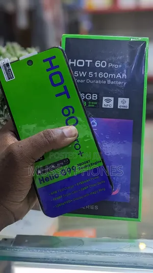 New Infinix Hot 60 Pro+ 256 GB Black