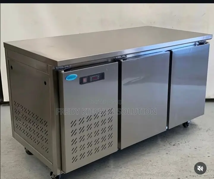 Commercial Stainless Steel Under Counter Refrigirator With Workbench 1