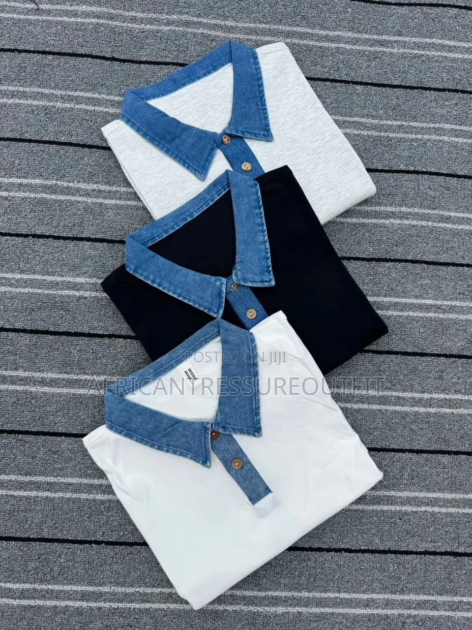 Men Casual Patchwork Polos Tshirt Available