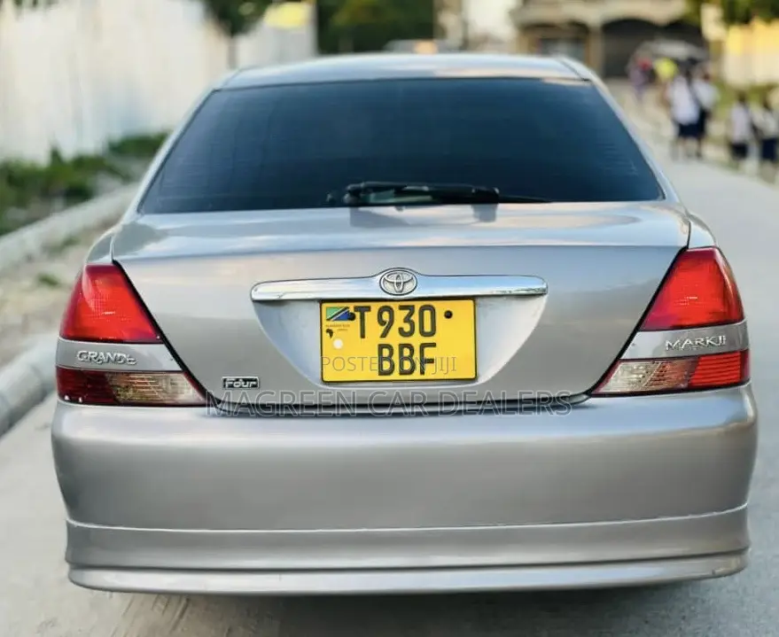 Toyota Mark II 2002 Gray