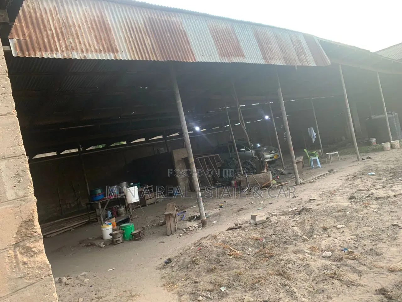 Commercial Plot For Sale With Yard And Godown Buguruni Along Main Road