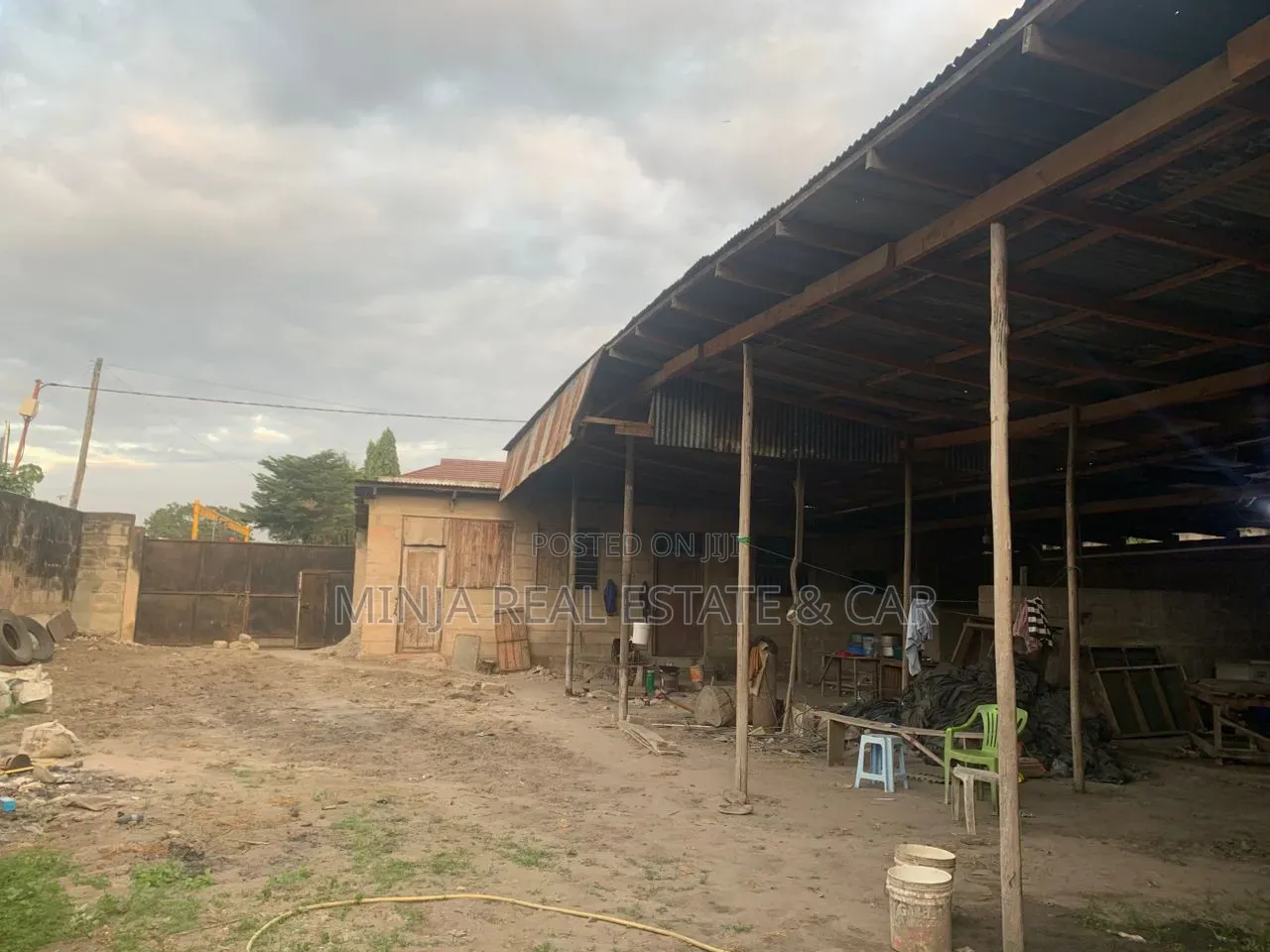 Commercial Plot For Sale With Yard And Godown Buguruni Along Main Road