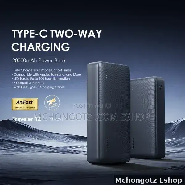Oraimo Traveler 12 20000mah Power Bank (Opb-1201, 12w)
