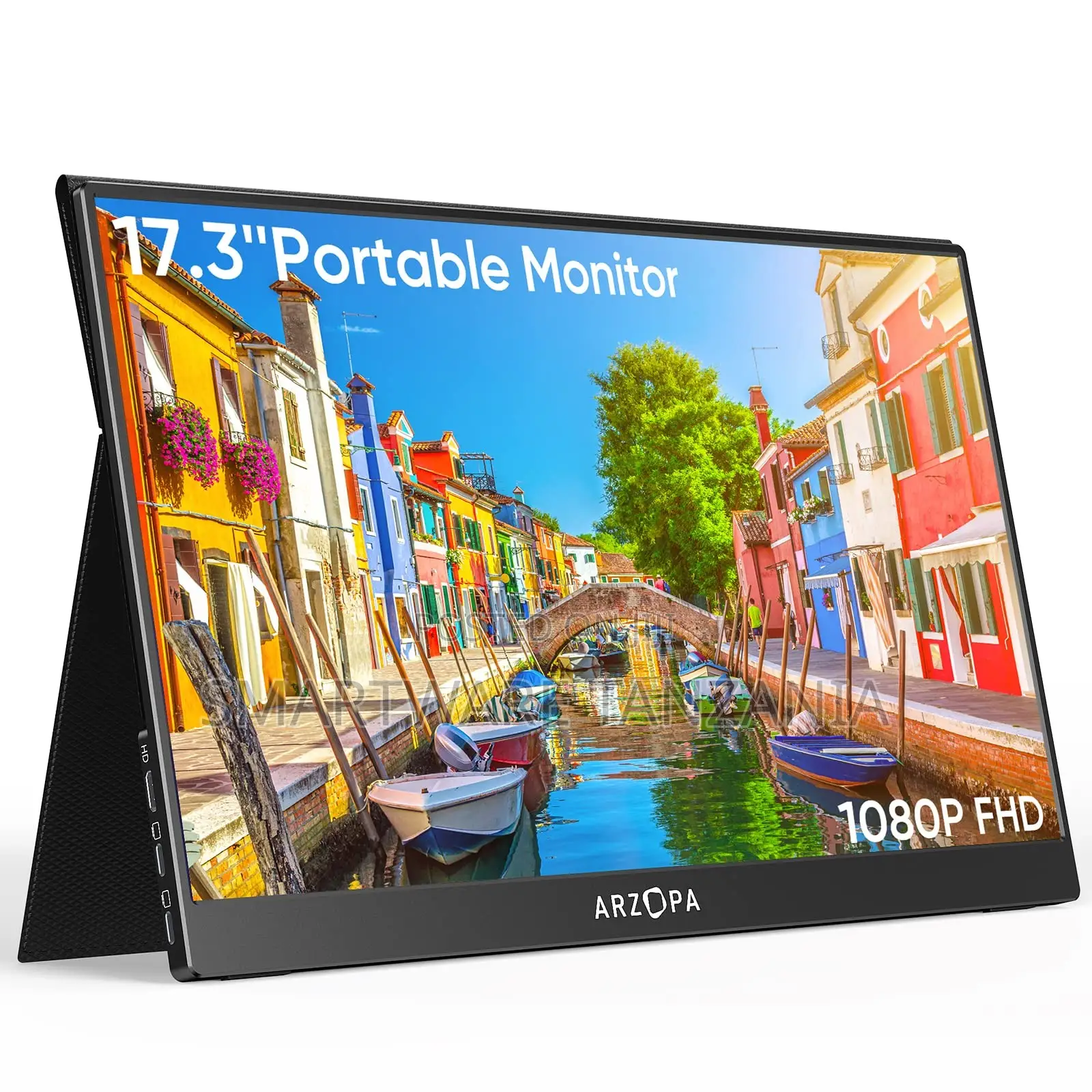 Arzopa 17.3" Portable Monitor - Stunning 1080p FHD Display for Travel