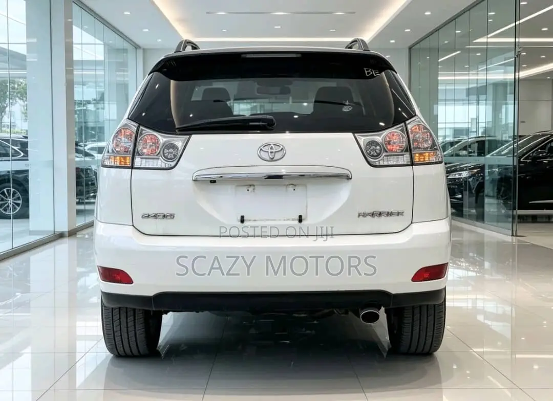 Toyota Harrier 2008 White