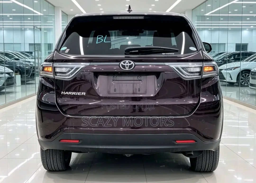 Toyota Harrier 2016 Maroon