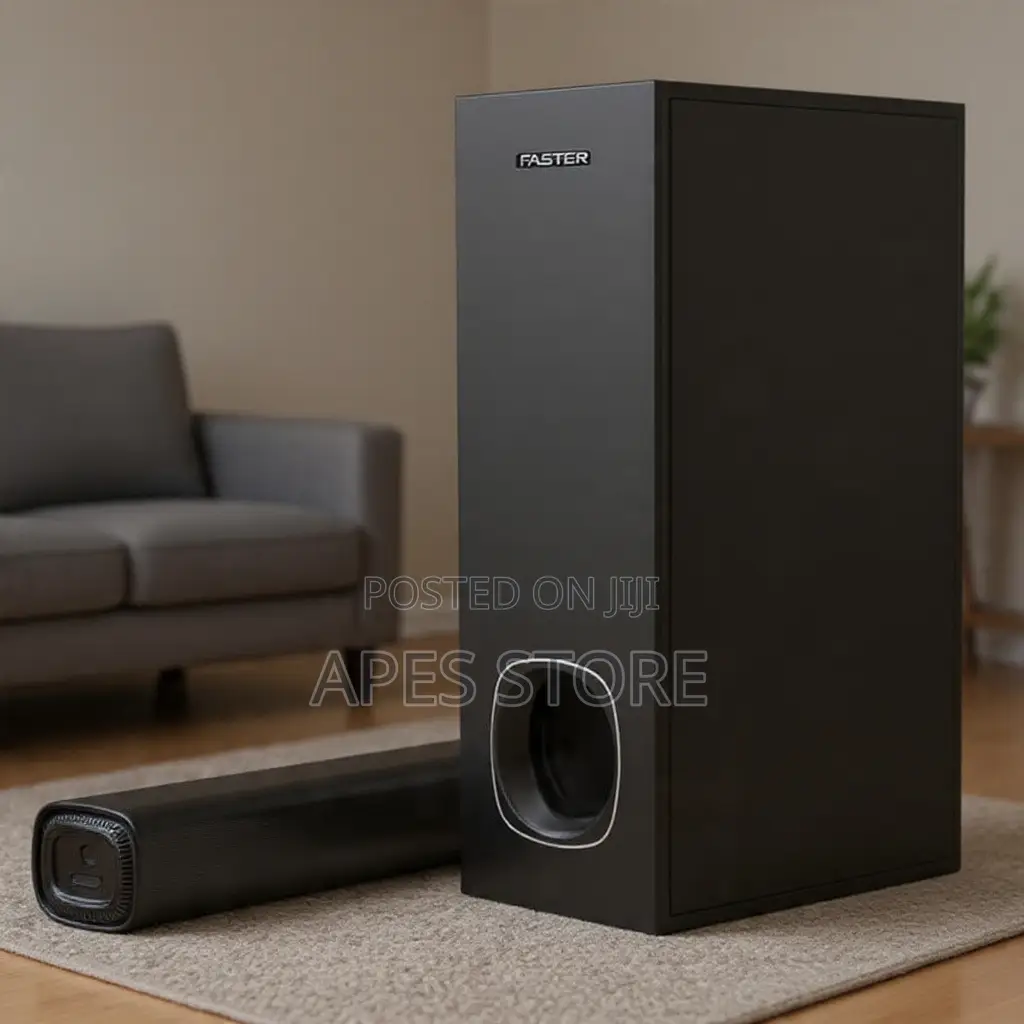 Faster Soundbars 2.1 Channel