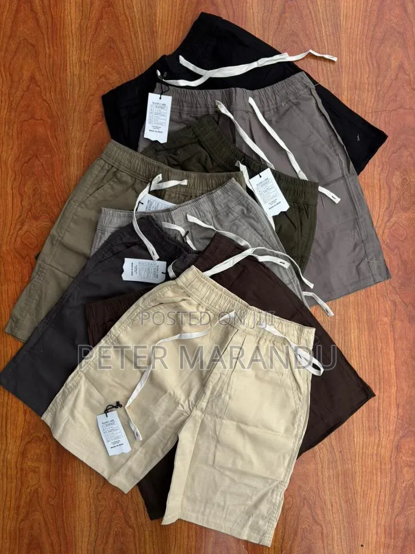 Linear Shorts Pants