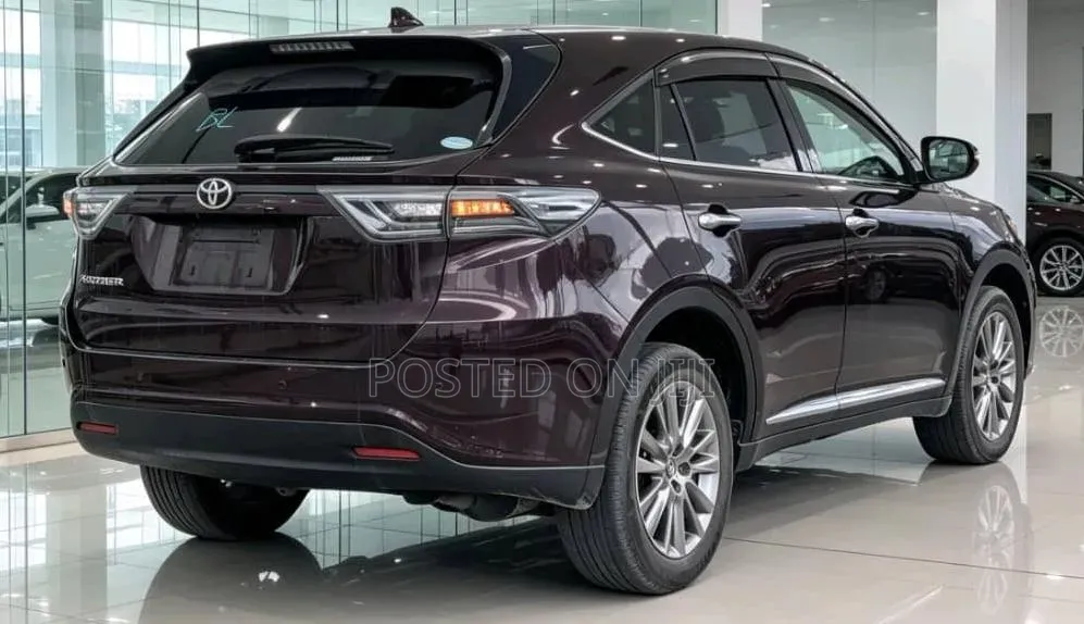 Toyota Harrier 2016 Maroon