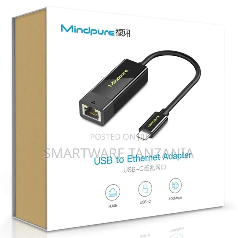 Mindpure Usb to Ethernet Adapter for Fast Internet Connection