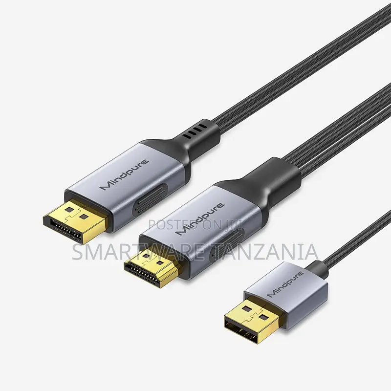 High-Speed Mindpure Displayport to Usb Cable for Seamless Connectivity