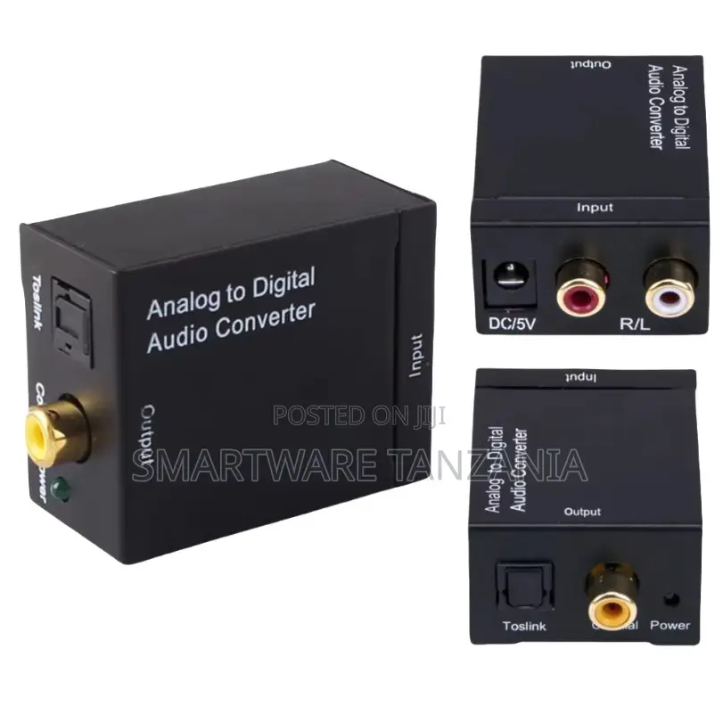 Compact Analog to Digital Audio Converter for High-Quality Sound