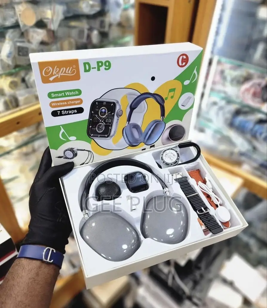 Okpu D-P9 Series 10 Smart Watch 7-in-1 Set |