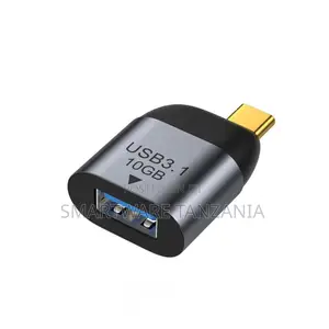 Versatile Type-C Male to Usb Female Adapter for Fast Data Transfer