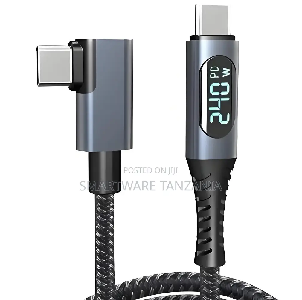 High-speed Usb-c Charging Cable With 240w Power Delivery Capability