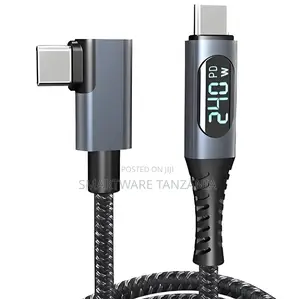 High-speed Usb-c Charging Cable With 240w Power Delivery Capability